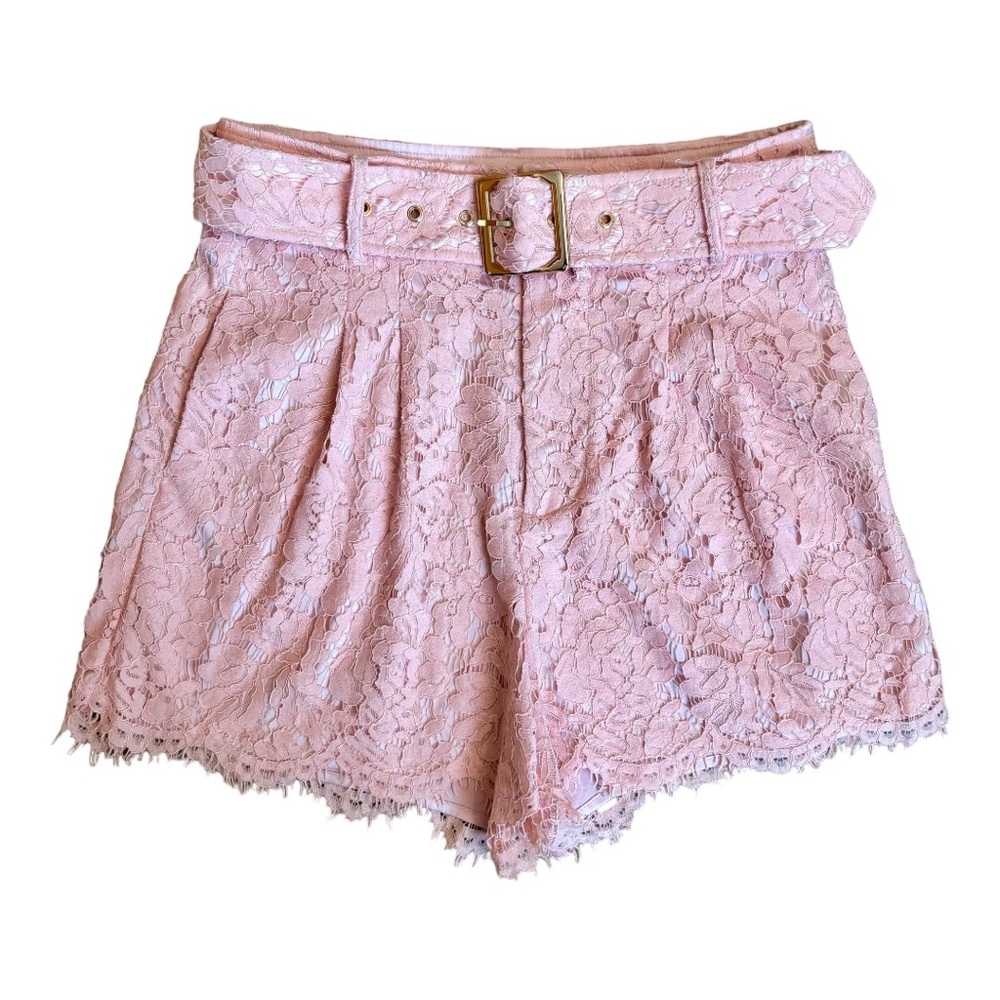 Generation Love Sydney Lace Pixie Pink Shorts- Pristine Condition NWT Size 8